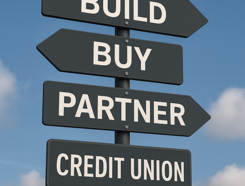 Platform Banking for Credit Unions: Build, Buy, or Partner?