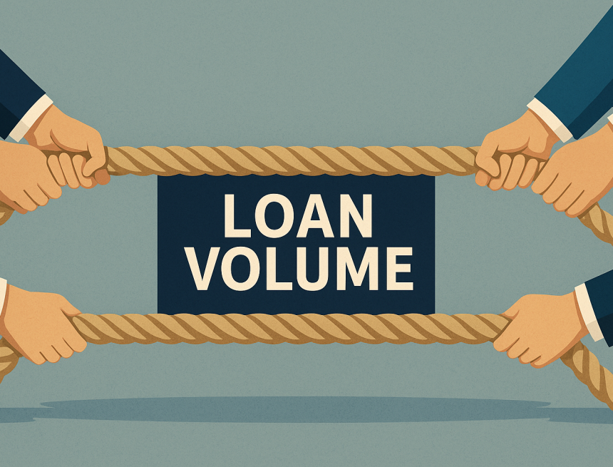 Lending in a Zero-Growth World: Competing for Volume in Shrinking Markets